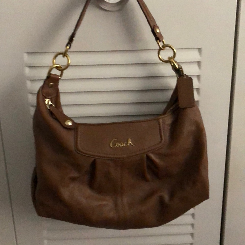 Coach purse and matching wallet